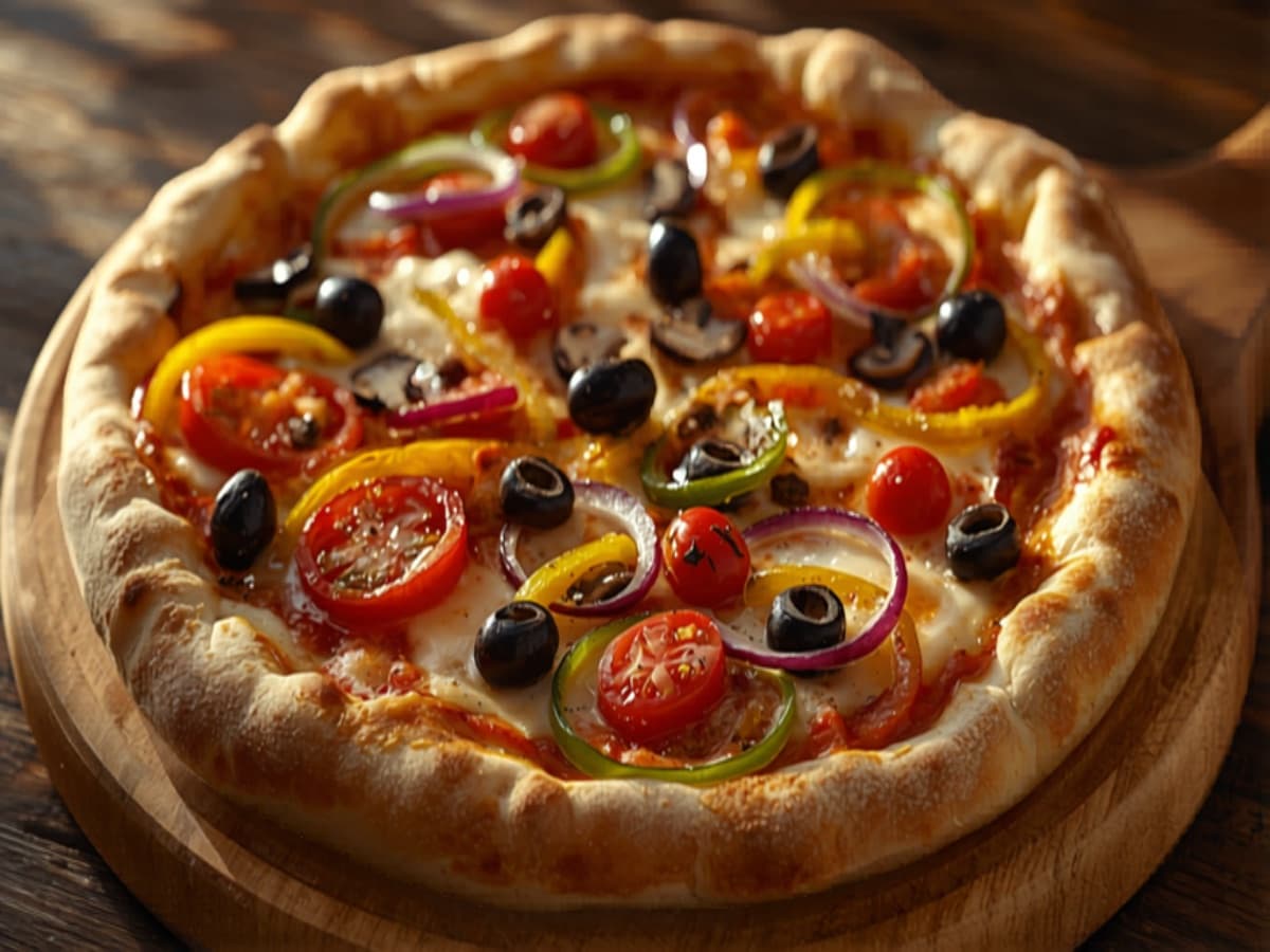 Pizza de Vegetales